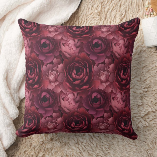 3d lush peony blooms  cushion (Blanket)