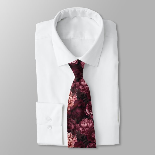 3d lush peony blooms  tie (Tied)