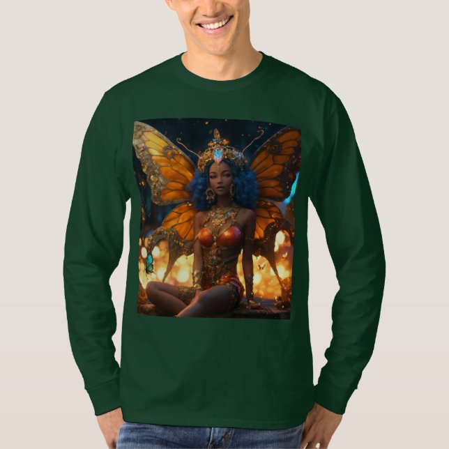 3D Majestic African Interpretation T-shirt  (Front)