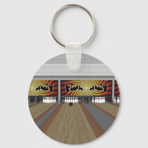 3D Model: Bowling Alley: Key Ring