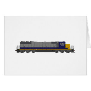 3D Model: Train Engine: Railroad:
