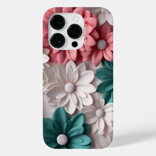 3D Multi-Coloured Daisies  Case-Mate iPhone 14 Pro Case
