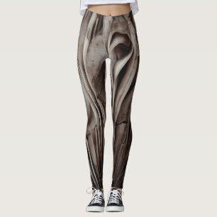 3D mushroom Design Leggings