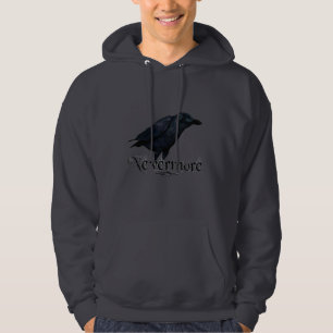 3D Nevermore Raven Hoodie