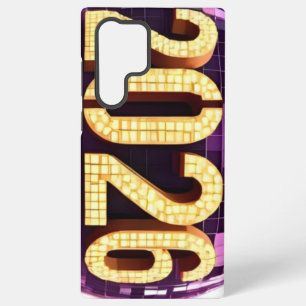 3D Number Design for New Year 2026 Samsung Galaxy Case