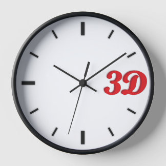 3D O'Clock C1. Clock