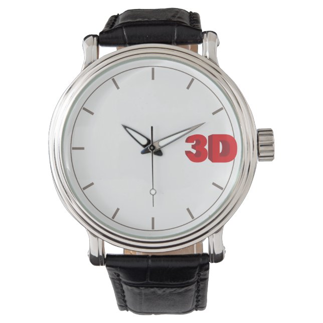 3D O'Clock. Watch (Front)