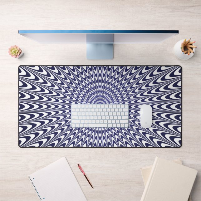 3D Optical Illusion Desk Mat – Realistic Modern  (Office 1)