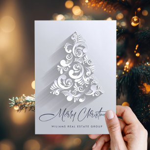 3D Ornament Christmas Corporate Greeting Holiday Postcard