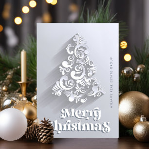 3D Ornament Christmas Corporate Greeting Holiday Postcard