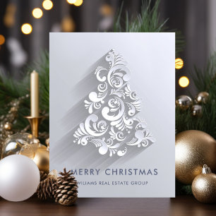 3D Ornament Christmas Corporate Greeting Holiday Postcard