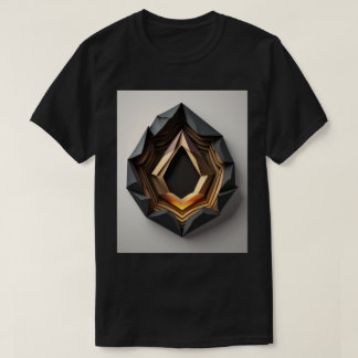 3D Paper Art Design T-shirt