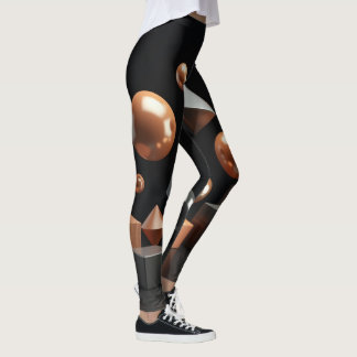 3D pattern leggings
