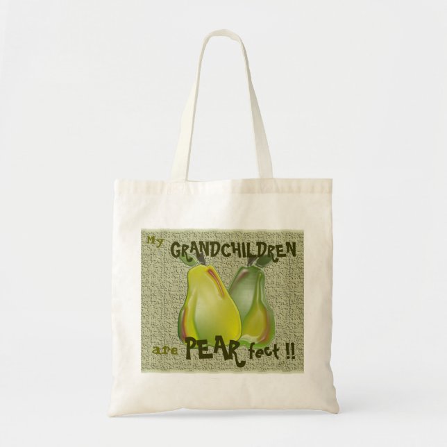 3D PEARfect Grandchildren Tote Bag (Front)