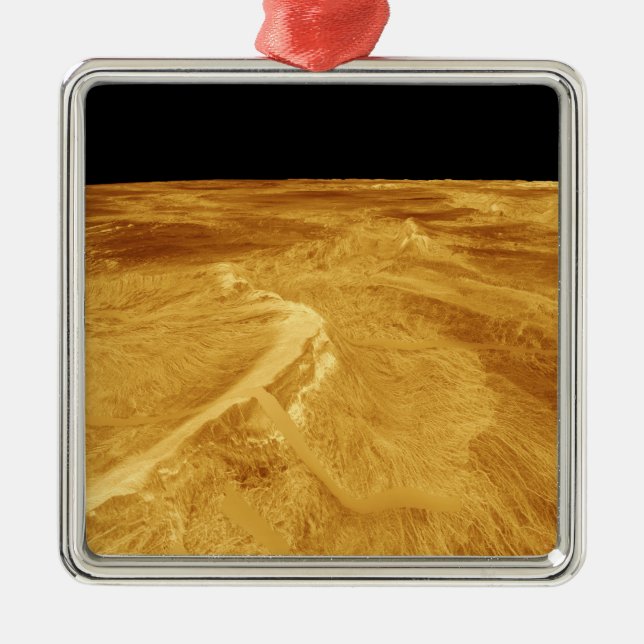 3D Perspective View of Latona Vorona Metal Tree Decoration (Front)