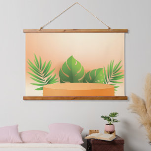 3d podium hanging tapestry