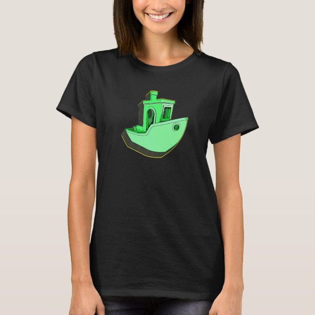 3D Printer benchy calibration for 3D printer  1 T-Shirt (Front)