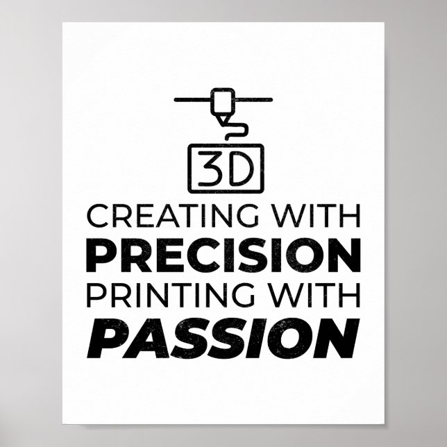 3d Printing Print Printer Operator Funny (Front)