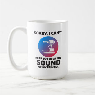3d Printing Print Printer Operator Funny Coffee Mug