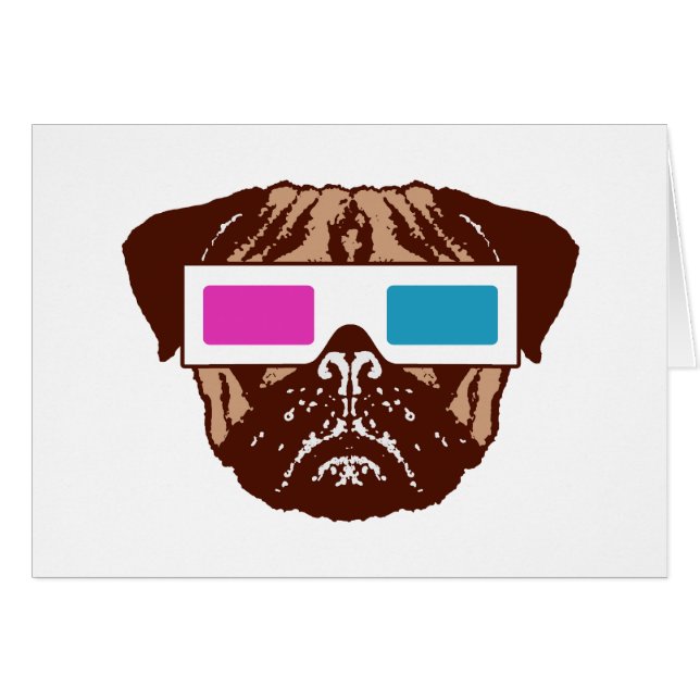 3D Pug (Front Horizontal)