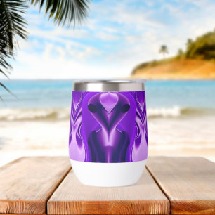 3D Purple Rainbow Dreams , Alien