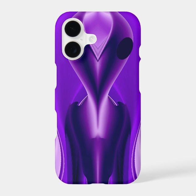 3D Purple Rainbow Dreams , Alien (Back)