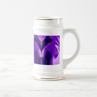 3D Purple Rainbow Dreams , Alien Beer Stein