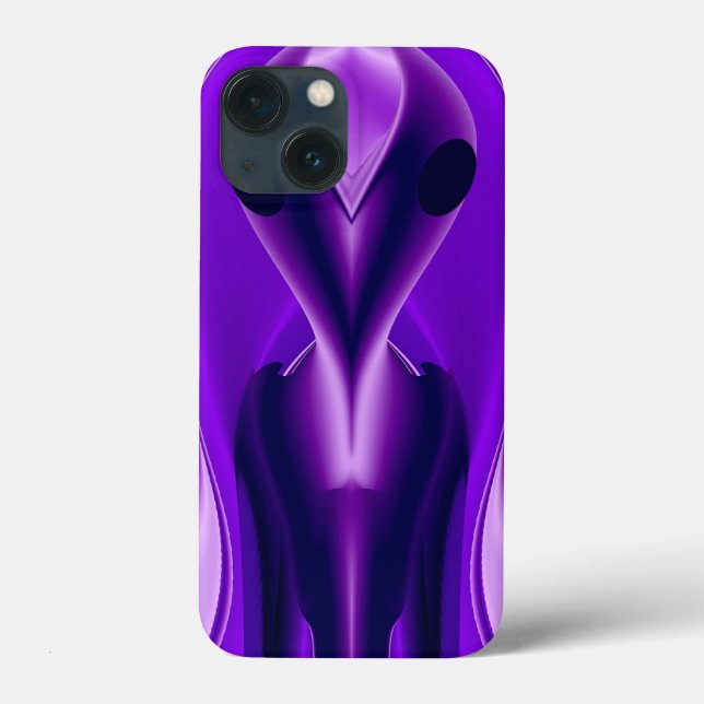 3D Purple Rainbow Dreams , Alien Case-Mate iPhone Case (Back)