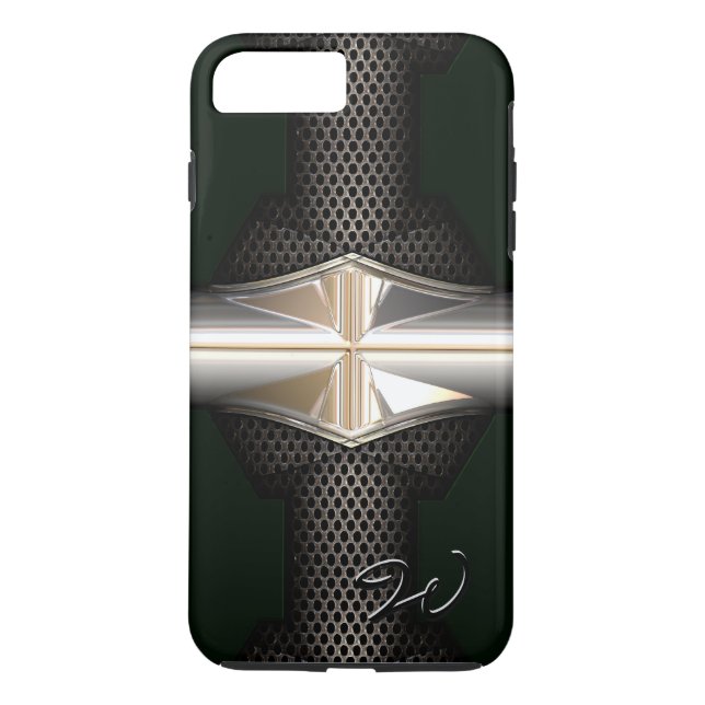 3D Reflective Grid 2 Case-Mate iPhone Case (Back)