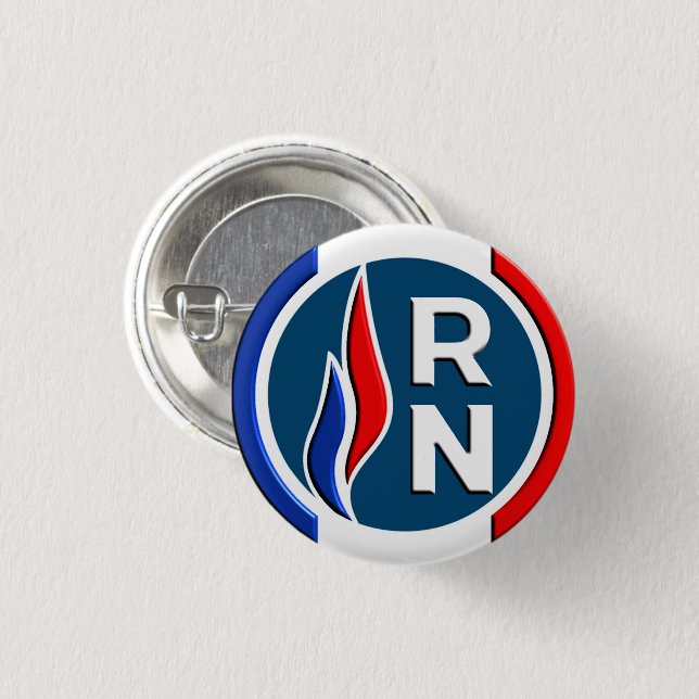 3D RN Badge (Front & Back)