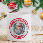 3D Santa Christmas Personalised Kids Hot chocolate Coffee Mug<br><div class="desc">3D santa Christmas Personalised Kids Hot chocolate mug</div>