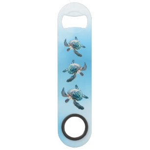 3D Sea Turtles Ocean Themed