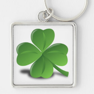 3D Shamrock/Clover Key Ring