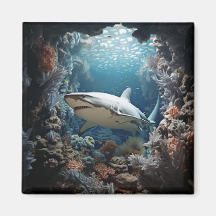 3D Shark Magnet