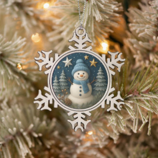 3d Snowman Christmas Gift Ornament