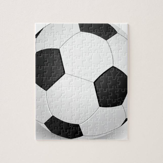 3D Soccer Ball Jigsaw Puzzle (Vertical)