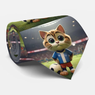 3D Soccer Cat,  Tie