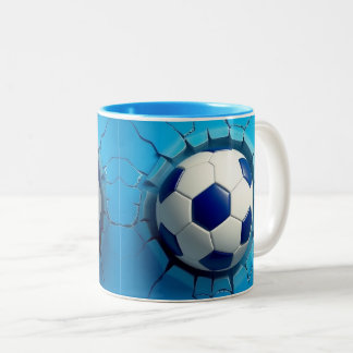 3d soccer mug wrap, 3d design mug wrap