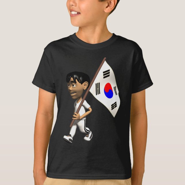 3D South Korea T-Shirt (Front)