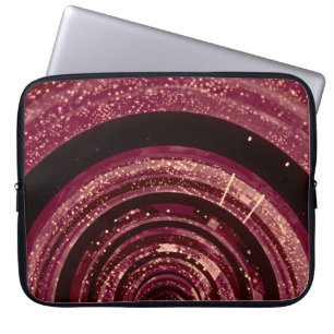 3D space, sci-fi background. Laptop Sleeve