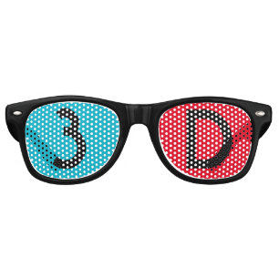 3D spectacle wind Retro Sunglasses