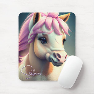 3D Spirit Pony 1 Mouse Pad