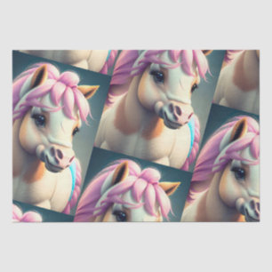 3D Spirit Pony 1 Tissue Paper