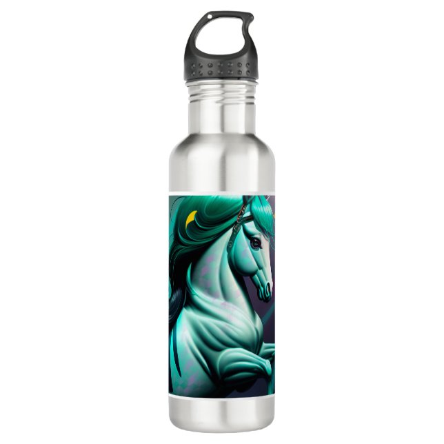 3D Spirit Pony 24 710 Ml Water Bottle (Front)