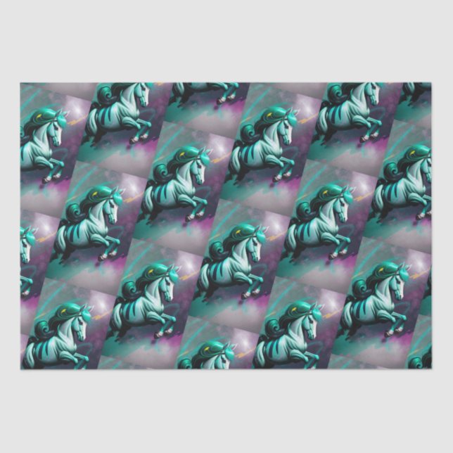3D Spirit Pony 24 Tissue Paper (Front)