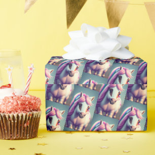 3D Spirit Pony 2 Wrapping Paper
