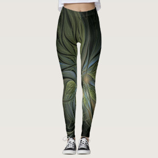 3d Stunning Boho pattern in Black  Leggings
