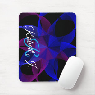 3D To 2D Cylinder Ring Geometric Mouse Pad