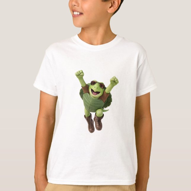 3D Torin Base Green Shell T-Shirt (Front)