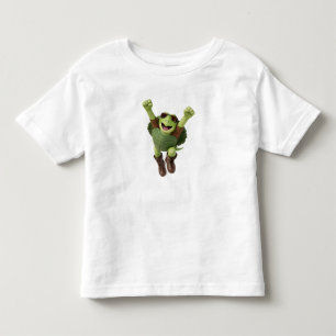 3D Torin Base Green Shell Toddler T-Shirt